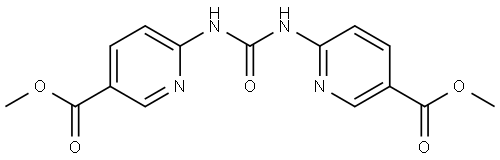 dimethyl 6,6'-(carbonylbis(azanediyl))dipicolinate Structure