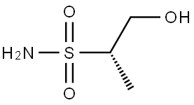 (S)-1-Hydroxypropane-2-sulfonamide Structure