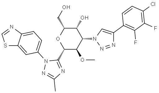 Galectin-3-IN-3 Structure