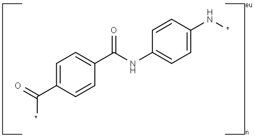 POLY-p-PHENYLENE TEREPHTHALAMIDE Structure