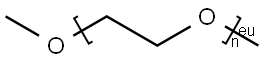 Polyethylene glycol dimethyl ether Structure