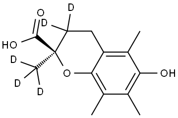 (R)-Trolox D5 Structure