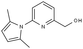 6-(2,5-Dimethyl-1H-pyrrol-1-yl)-2-pyridinemethanol Structure