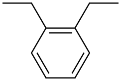 Benzene-13C, 1,2-diethyl- (9CI) Structure