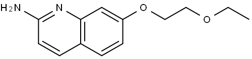 7-(2-Ethoxyethoxy)quinolin-2-amine Structure