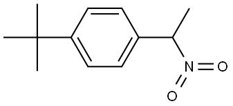 1-(4-tert-Butylphenyl)-1-nitroethane Structure