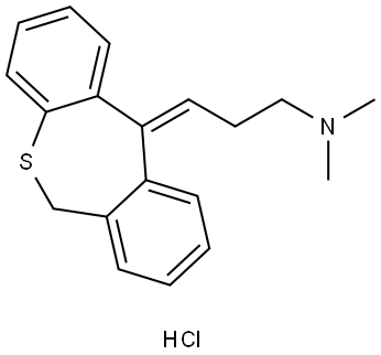 trans-dothiepin hydrochloride Structure