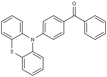 (4-(10H-Phenothiazin-10-yl)phenyl)(phenyl)methanone Structure