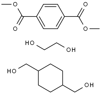 POLY(1,4-CYCLOHEXANEDIMETHYLENE TERE-PHT HALATE-CO-ETHYLENE TEREPHTHALATE) Structure