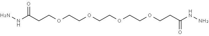 4,7,10,13-tetraoxahexadecanedihydrazide Structure