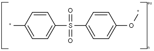 POLY(1,4-PHENYLENE ETHER-SULFONE) Structure