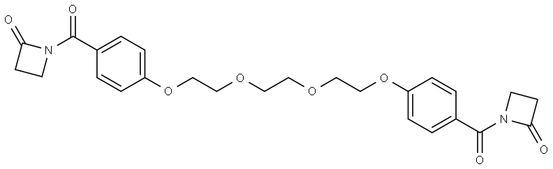 AZD-CO-Ph-PEG4-Ph-CO-AZD Structure