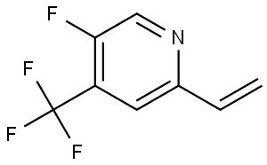 5-fluoro-4-(trifluoromethyl)-2-vinylpyridine Structure