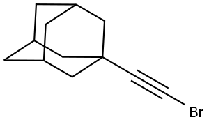 Tricyclo[3.3.1.13,7]decane, 1-(2-bromoethynyl)- Structure