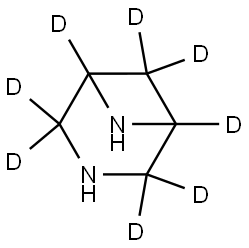 3,6-diazabicyclo[3.1.1]heptane-1,2,2,4,4,5,7,7-d8 Structure