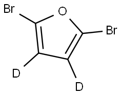2,5-dibromofuran-3,4-d2 Structure