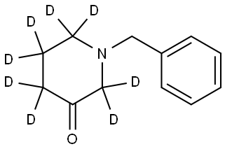 1-benzylpiperidin-3-one-2,2,4,4,5,5,6,6-d8 Structure