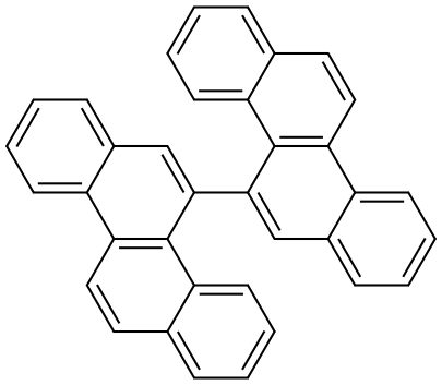 5,5'-Bichrysenyl Structure