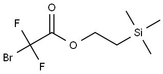 2-(Trimethylsilyl)ethyl 2-bromo-2,2-difluoroacetate Structure