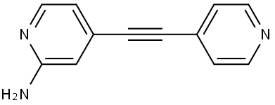 4-(pyridin-4-ylethynyl)pyridin-2-amine Structure