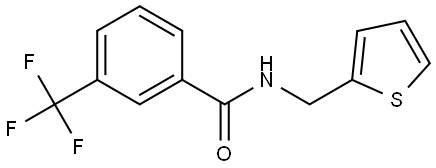 N-(2-Thienylmethyl)-3-(trifluoromethyl)benzamide Structure