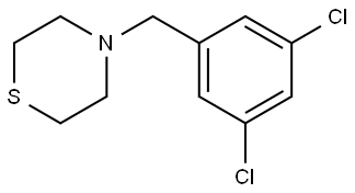 4-[(3,5-Dichlorophenyl)methyl]thiomorpholine Structure