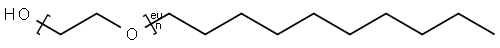 POLYETHYLENEGLYCOL 300 MONODECYL ETHER Structure