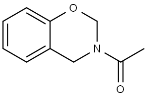 1-(2H-benzo[e][1,3]oxazin-3(4H)-yl)ethanone Structure