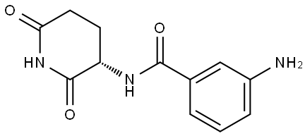 3-amino-N-[(3S)-2,6-dioxopiperidin-3-yl]benzamide Structure