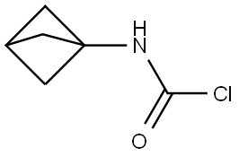 N-{bicyclo[1.1.1]pentan-1-yl}carbamoyl chloride Structure