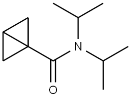 N,N-Bis(1-methylethyl)bicyclo[1.1.0]butane-1-carboxamide Structure