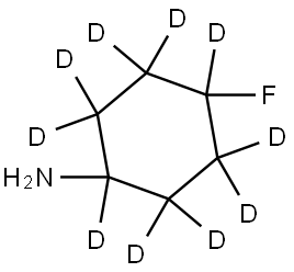 4-fluorocyclohexan-1,2,2,3,3,4,5,5,6,6-d10-1-amine Structure