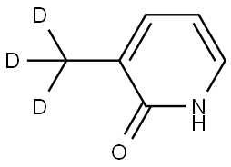 3-(methyl-d3)pyridin-2(1H)-one Structure