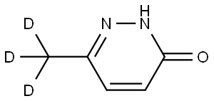 6-(methyl-d3)pyridazin-3(2H)-one Structure