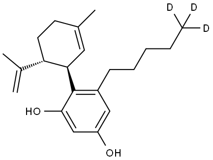 Abnormal Cannabidiol-d3 Structure