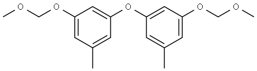 5,5'-Oxybis(1-(methoxymethoxy)-3-methylbenzene) Structure