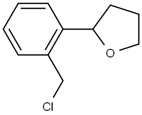 2-(2-(chloromethyl)phenyl)tetrahydrofuran Structure