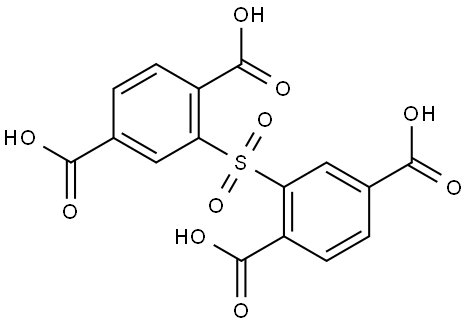 2,2'-Sulfonylditerephthalic acid Structure