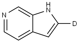 1H-pyrrolo[2,3-c]pyridine-2-d Structure