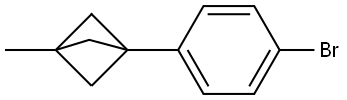 1-(4-bromophenyl)-3-methylbicyclo[1.1.1]pentane 구조식 이미지