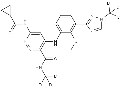 Deucravacitinib Structure