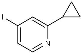 2-Cyclopropyl-4-iodopyridine Structure