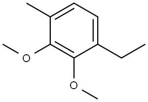 1-Ethyl-2,3-dimethoxy-4-methylbenzene Structure