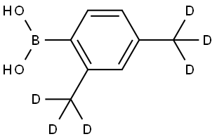 (2,4-bis(methyl-d3)phenyl)boronic acid Structure