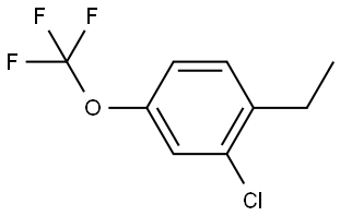 2-Chloro-1-ethyl-4-(trifluoromethoxy)benzene Structure