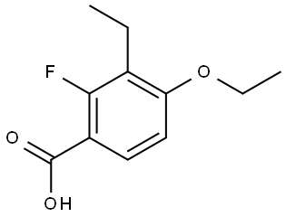 4-Ethoxy-3-ethyl-2-fluorobenzoic acid 구조식 이미지