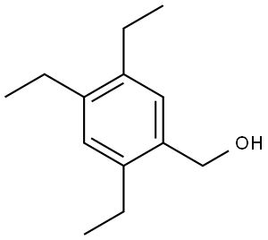 2,4,5-Triethylbenzenemethanol Structure