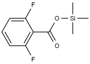 trimethylsilyl 2,6-difluorobenzoate Structure