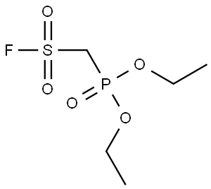 diethyl [(fluorosulfonyl)methyl]phosphonate Structure