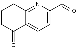 5,6,7,8-Tetrahydro-5-oxo-2-quinolinecarboxaldehyde Structure